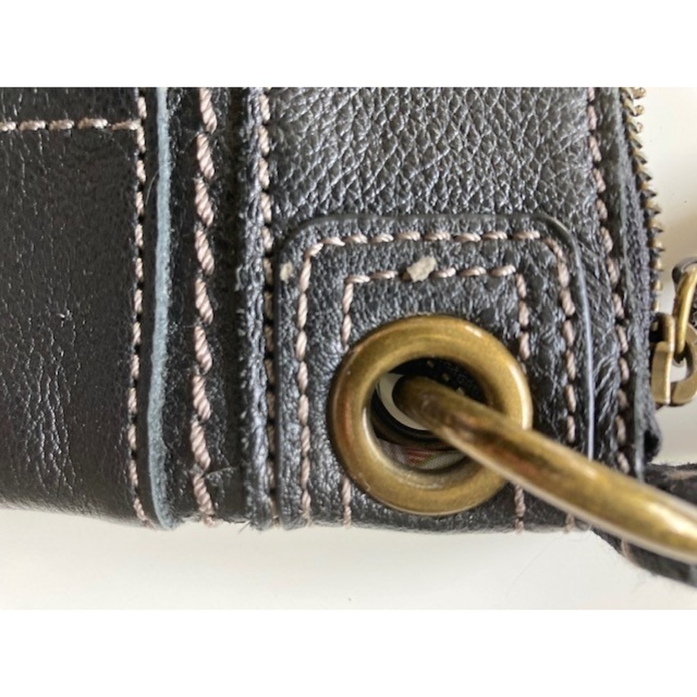 The Sak Black Leather Crossbody Adjustable Handbag - Picture 8 of 10